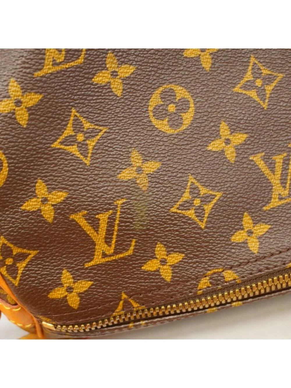 Louis Vuitton Boston Bag Monogram Keepall Bandouliere 55 Brown